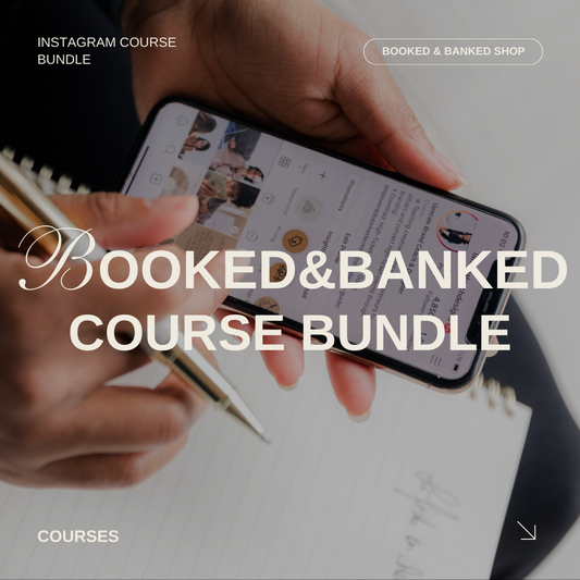 Booked & Banked™ Bundle (Instagram Course Bundle)